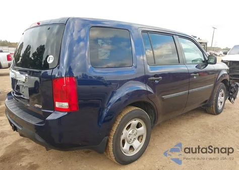 2013 Honda Pilot Lx z USA, uszkodzony, nr VIN 5FNYF4H21DB076428